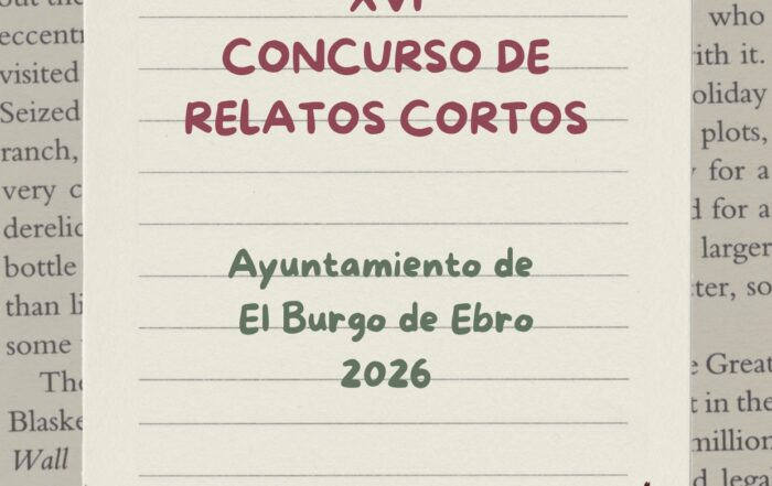 cartel xvi concurso de relatos